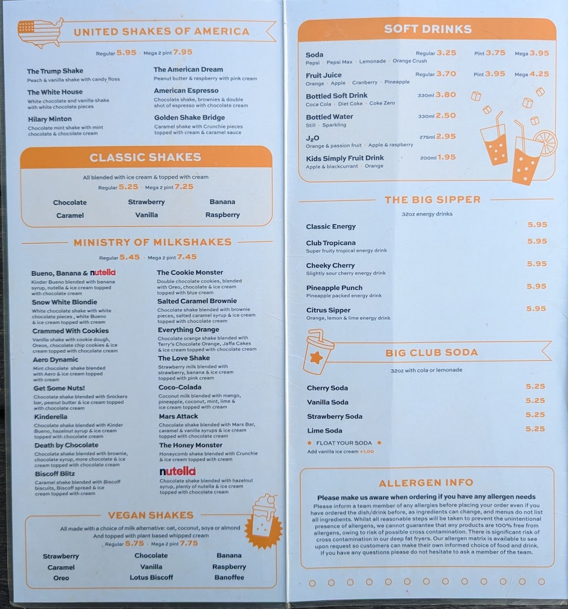 The Caffeine Club Menu - Image 1