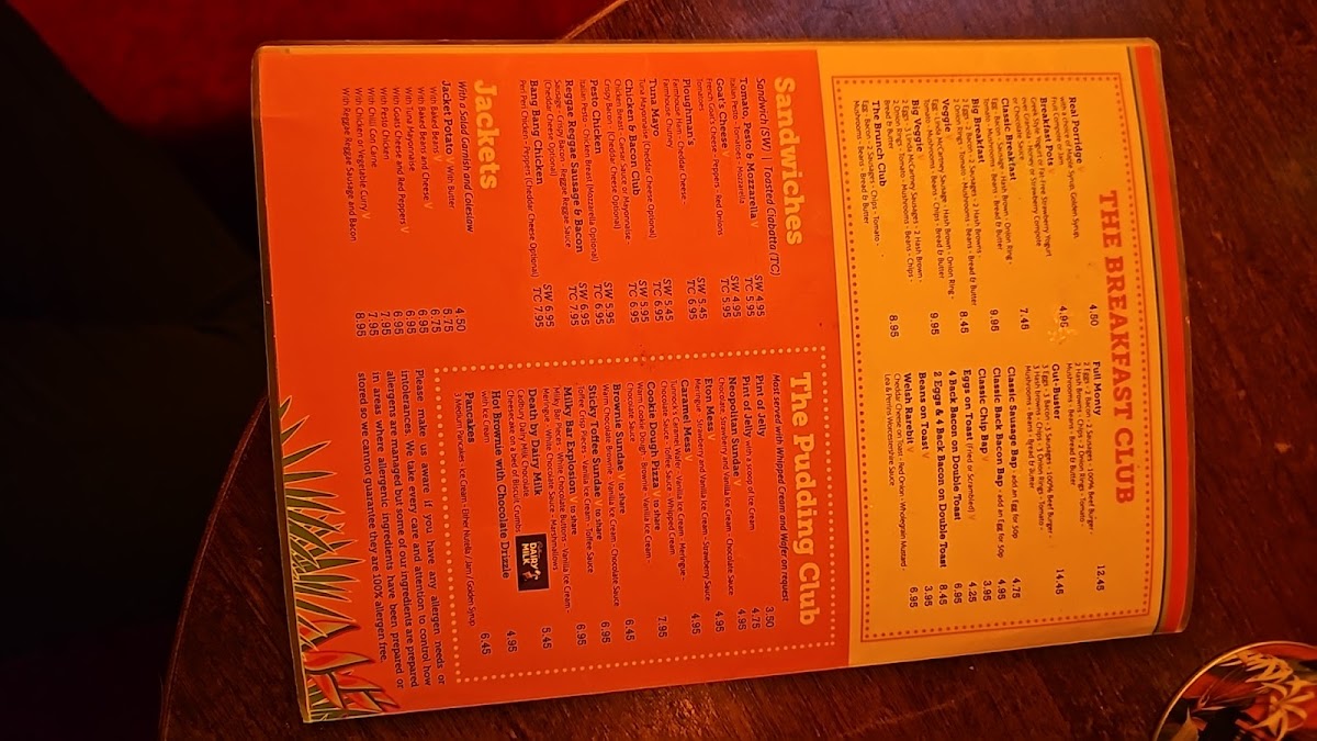 The Caffeine Club Menu - Image 5